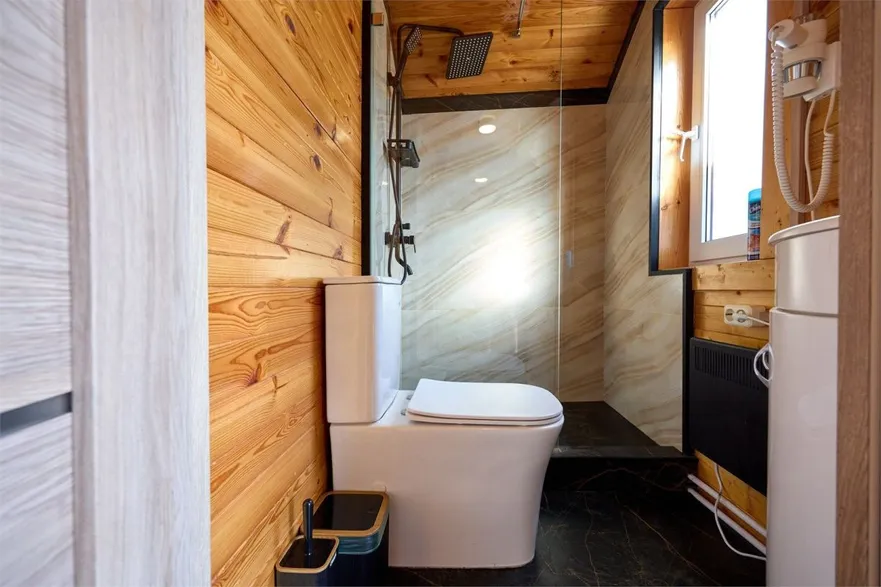 Дом у озера в глэмпинге Просто Эко - Фото 4