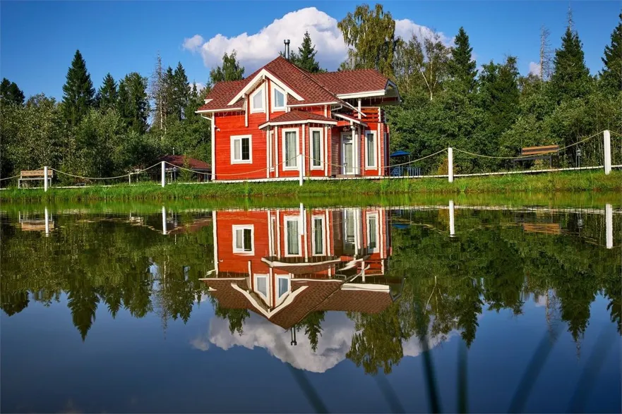 Шале Де Люкс из бруса в глэмпинге Просто Эко - Фото 1