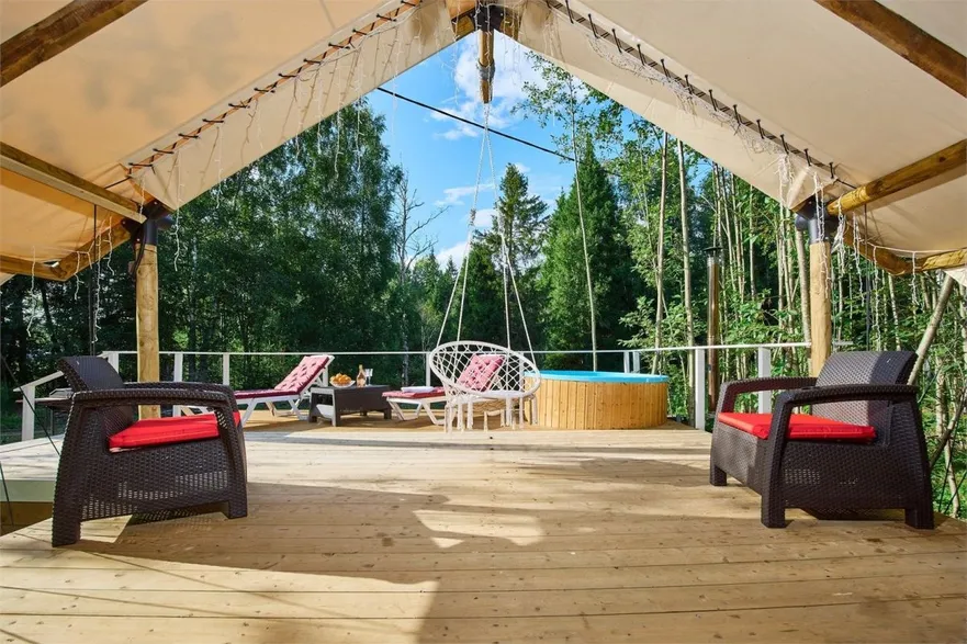 Дом Султана в глэмпинге Просто Эко - Фото 6