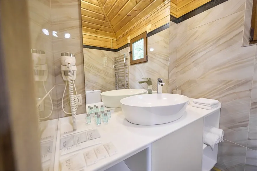 Дом с баней в глэмпинге Просто Эко - Фото 3