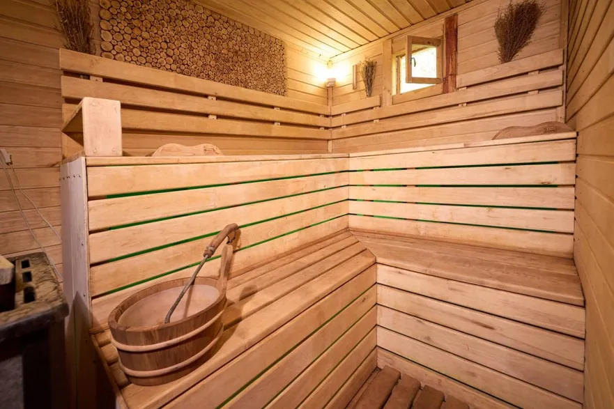 Дом с баней в глэмпинге Просто Эко - Фото 4