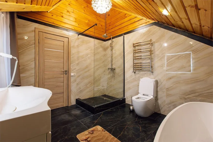 Номер в ШАЛЕ ДЕ ЛЮКС глэмпинг Просто Эко - Фото 2